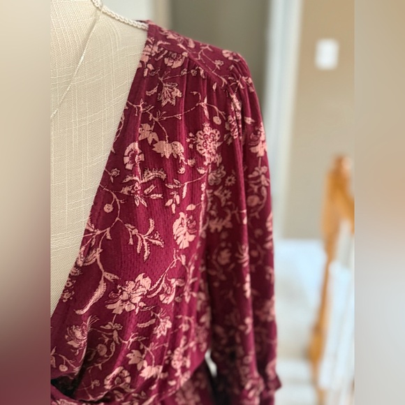 Knox Rose Boho Dress Long Sleeves With Pockets Size XS - Picture 8 of 16